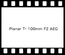 Carl Zeiss Planar T* 100mm F2 AEG