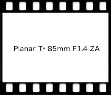 Planar T* 85mm F1.4 ZA