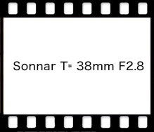 Sonnar T* 38mm F2.8