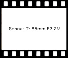Sonnar T* 85mm F2 ZM