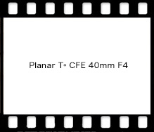 Planar T* CFE 40mm F4