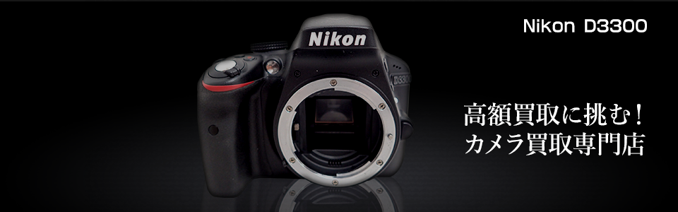 Nikon D3300の特徴と買取情報｜カメラのリサマイ